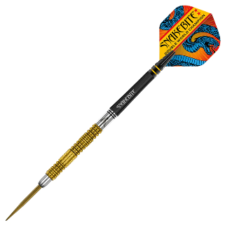 Snakebite Gold - Special Edition Steel Tip Darts - 85% from On Point Darts