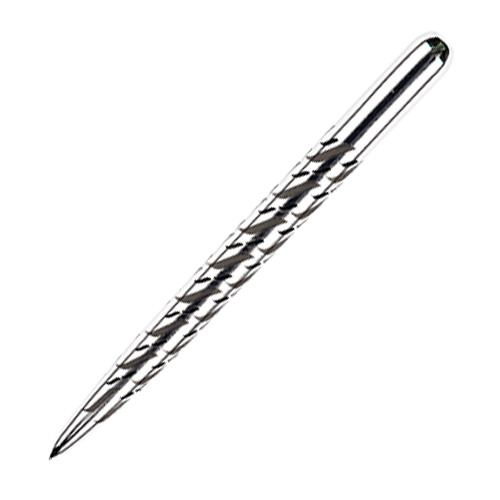 Aztech Dart Points - Black / Silver from On Point Darts
