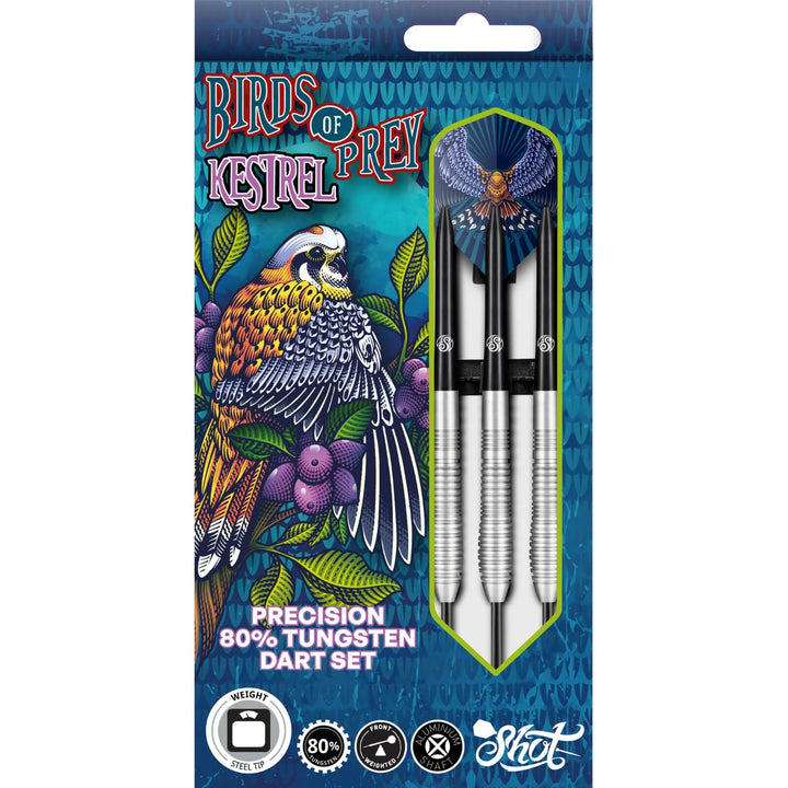 Birds Of Prey Kestrel Steel Tip Darts - 80% Tungsten from On Point Darts