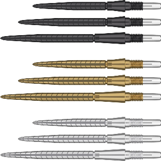 Swiss Storm Quartz Steel Tip Points from On Point Darts