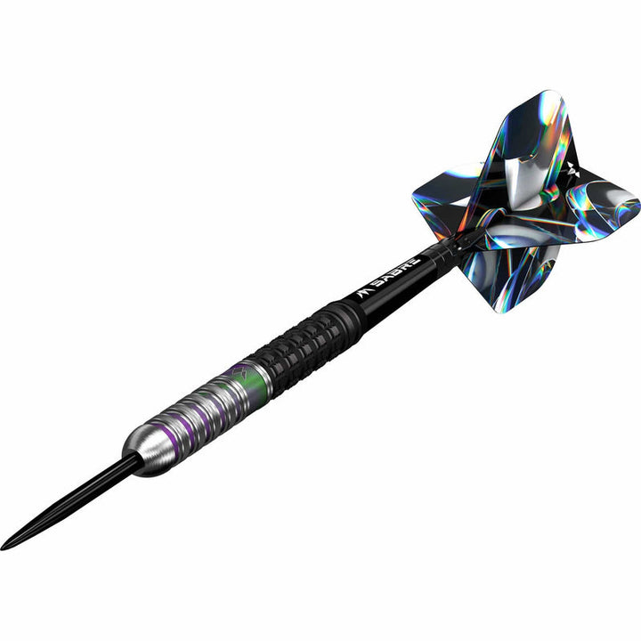 Iridian Black & Coral Pvd Steel Tip Darts - 90% Tungsten from On Point Darts