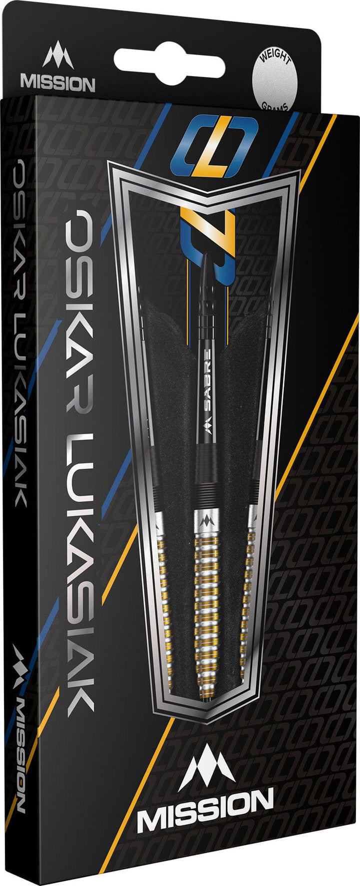 Oskar Lukasiak Black & Gold Pvd Steel Tip Darts - 95% from On Point Darts