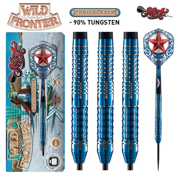 Wild Frontier Trailblazers Steel Tip Darts - 90% Tungsten from On Point Darts