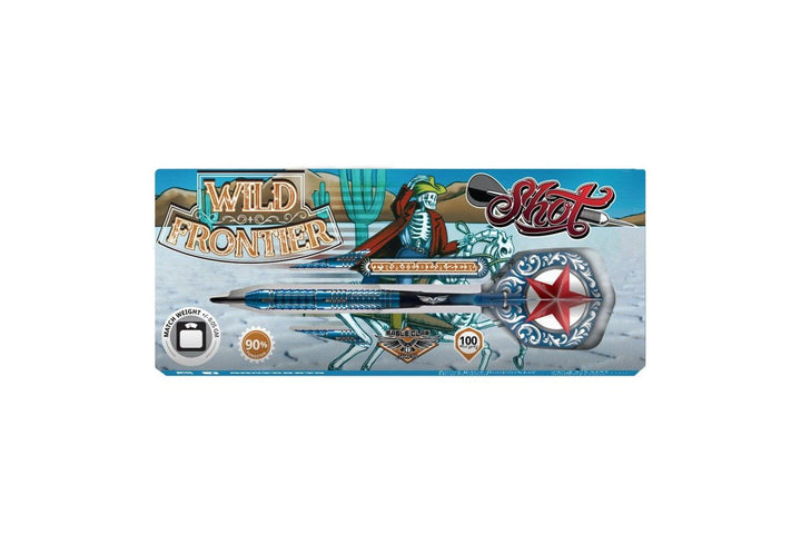 Wild Frontier Trailblazers Steel Tip Darts - 90% Tungsten from On Point Darts