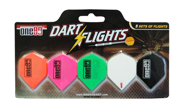 Darts Flights - Pack Of 5 Standard No.13 Flights from On Point Darts