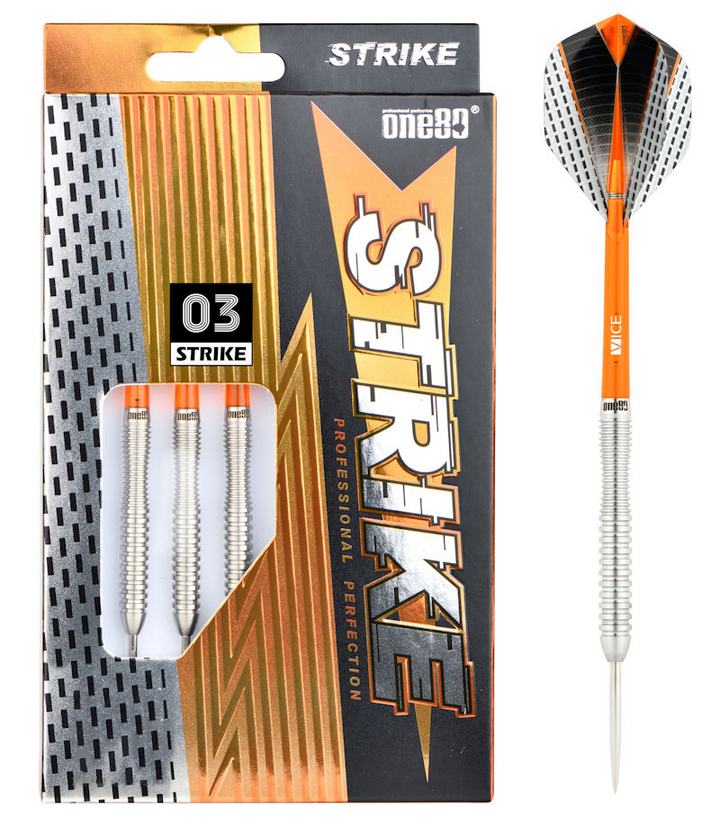 Strike 03 Steel Tip Darts - 80% Tungsten from On Point Darts