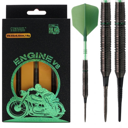 Engine V8 Steel / Soft Tip Darts Steel Tip Darts - 90% from On Point Darts