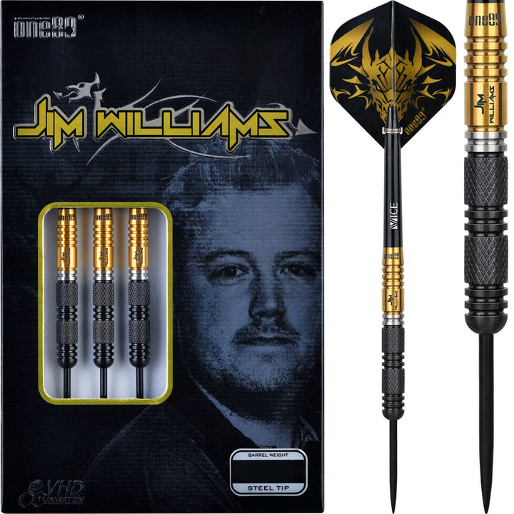 Jim Williams Steel Tip Darts - 90% Tungsten from On Point Darts