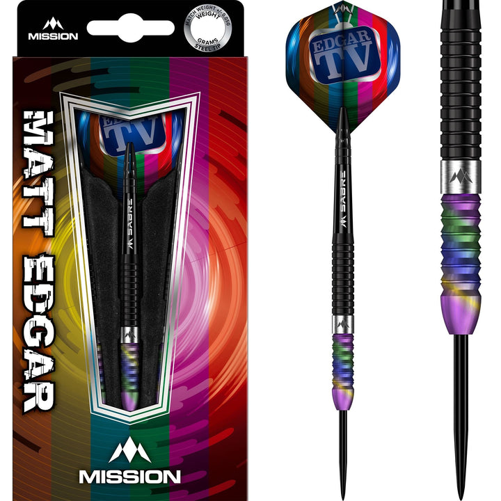 Matt Edgar Steel Tip Darts - 90% Tungsten from On Point Darts