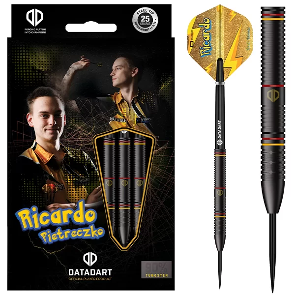 Ricardo Pietreczko Steel Tip Darts - 90% Tungsten from On Point Darts