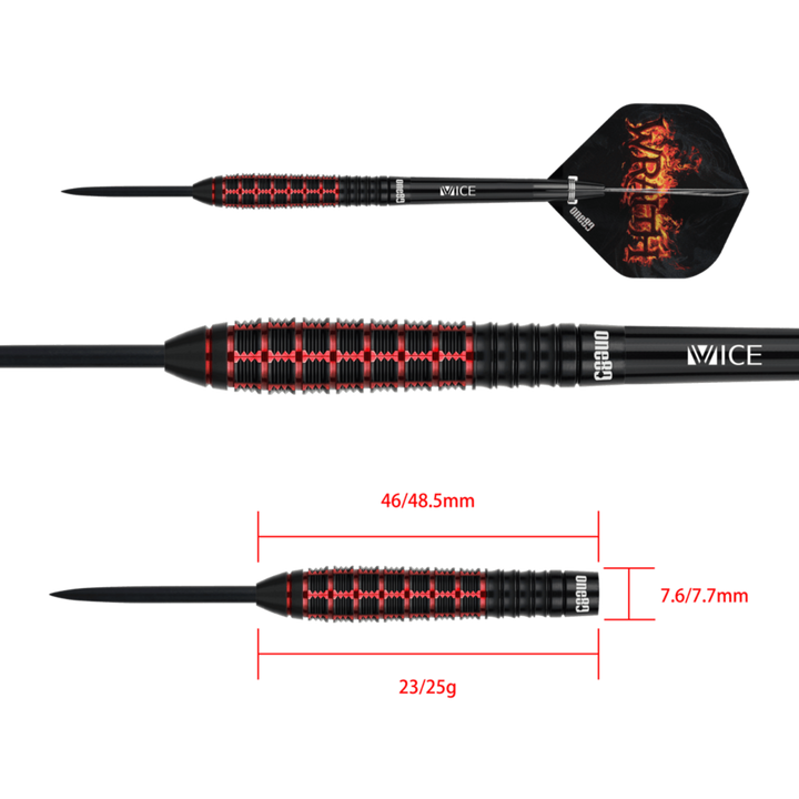 Wraith W1 Steel Tip Darts - 90% Tungsten from On Point Darts