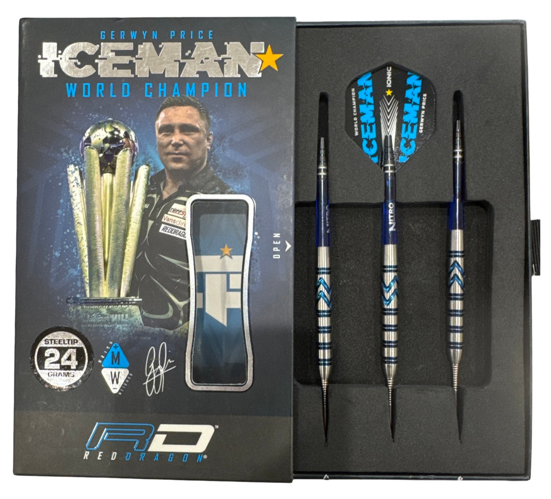 Red Dragon Gerwyn Price Iceman Darts 24g - Trade In Collection