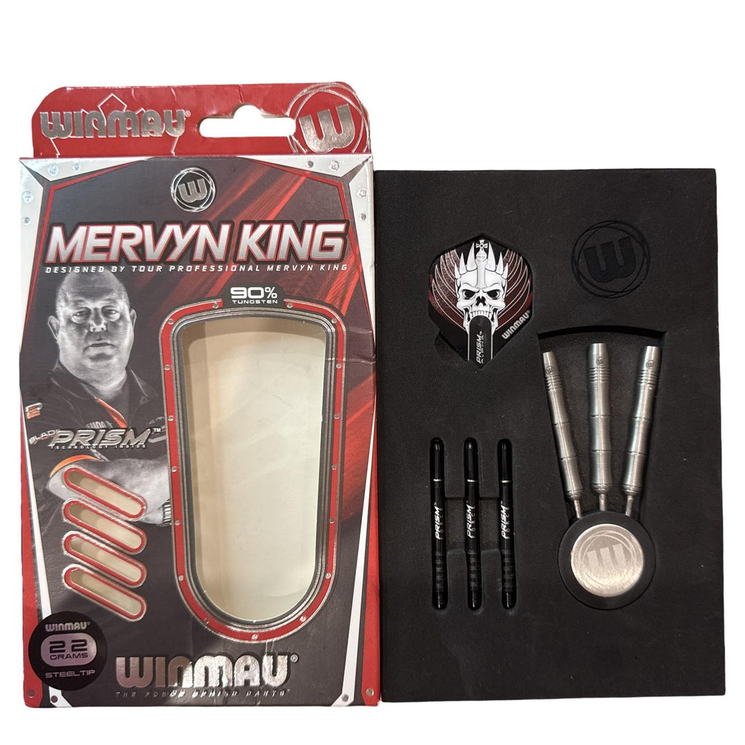 Winmau Mervyn King 90% Tungsten Darts 22g - Trade In Collection