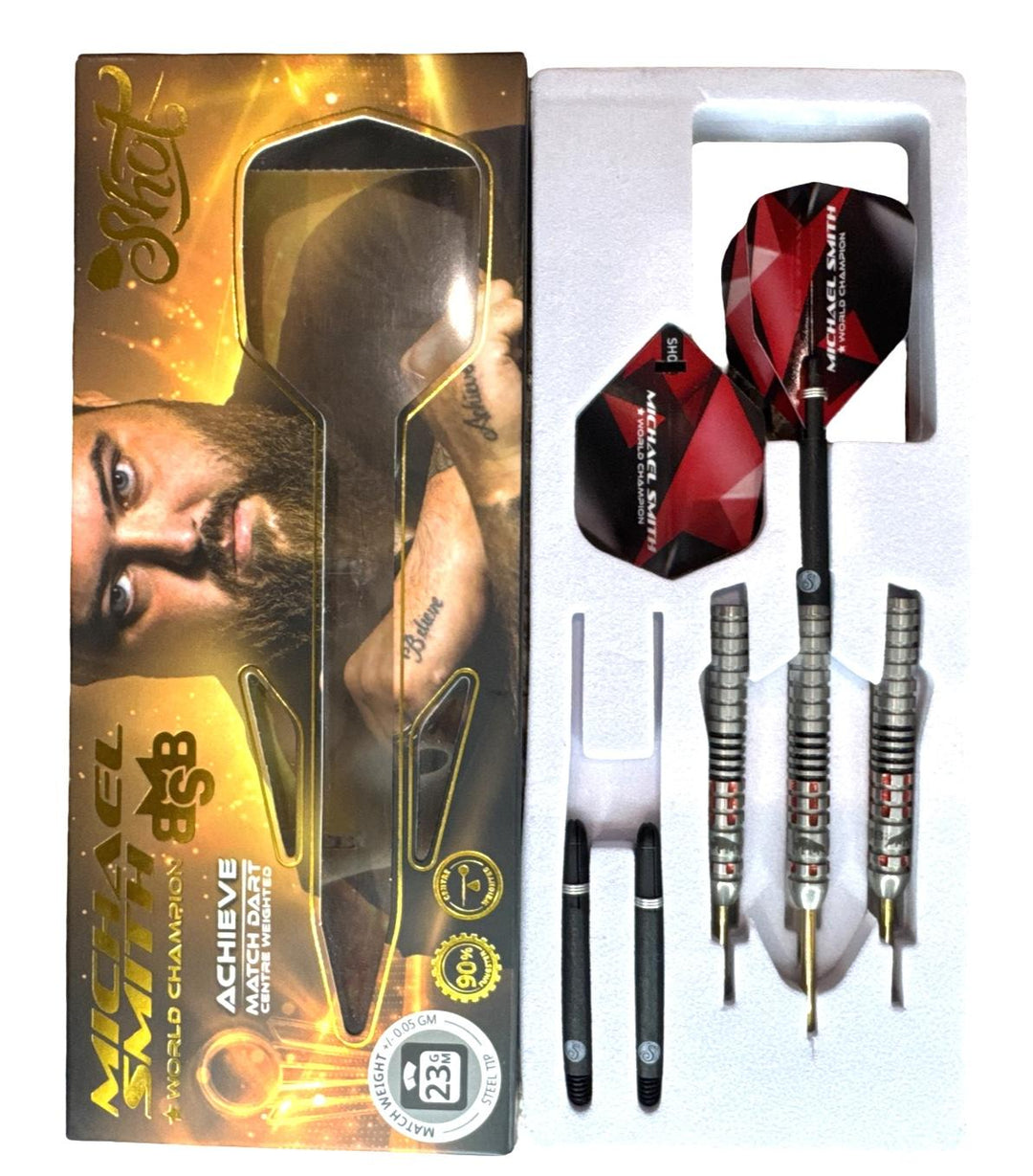 Shot Michael Smith Achieve Darts 23g - Trade In Collection