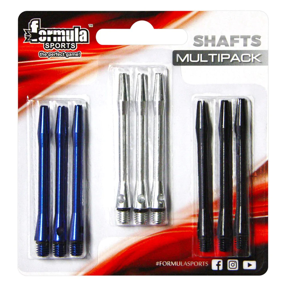 Formula Sports - Coloured Alloy Shaft Multipack from On Point Darts