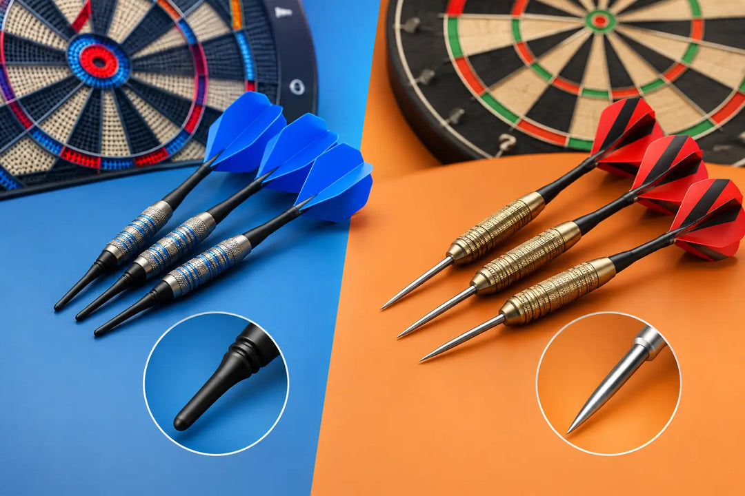 Soft Tip Versus Steel Tip Darts Compared