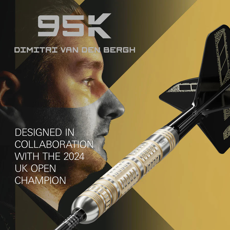 Dimitri Van Den Bergh Steel Tip Darts - 95% Tungsten