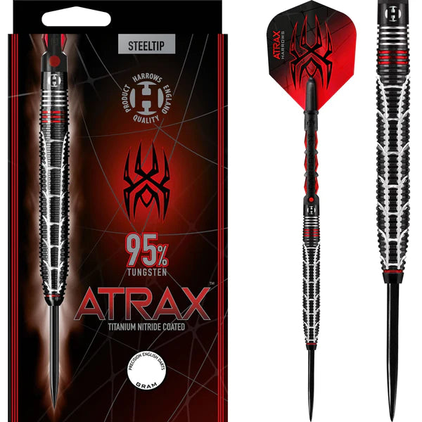 Harrows - Atrax Steel Tips Darts - 90% Tungsten