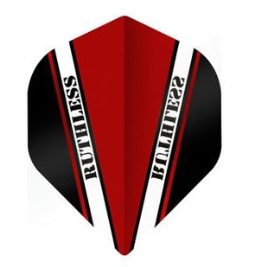 Ruthless V100 Pro Rvp Dart Flights — red flight design