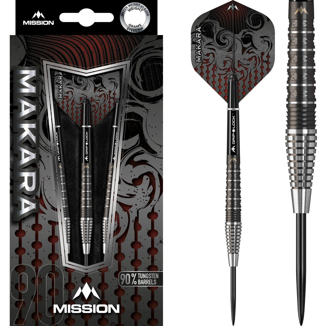 Mission - Makara M2 Steel Tip - 90% Tungsten Darts