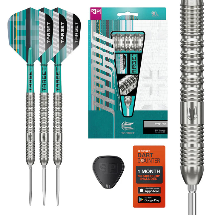 Hydro 01 Steel Tip Darts - 90% Tungsten