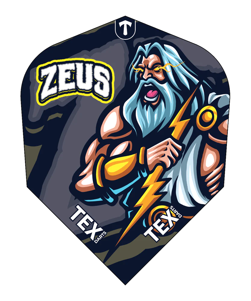 Tex - Zeus Darts Steel Tip Darts - 90% Tungsten from On Point Darts