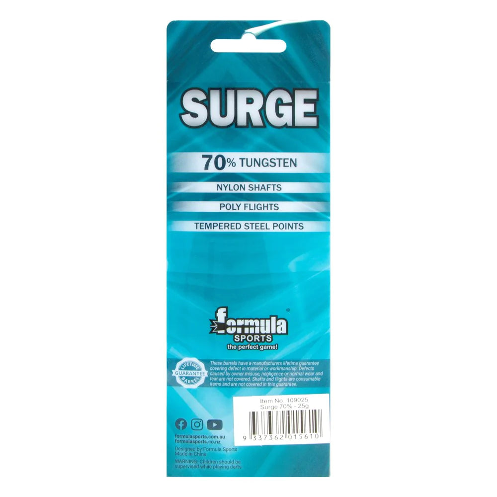 Surge Steel Tip Darts - 70% Tungsten from On Point Darts