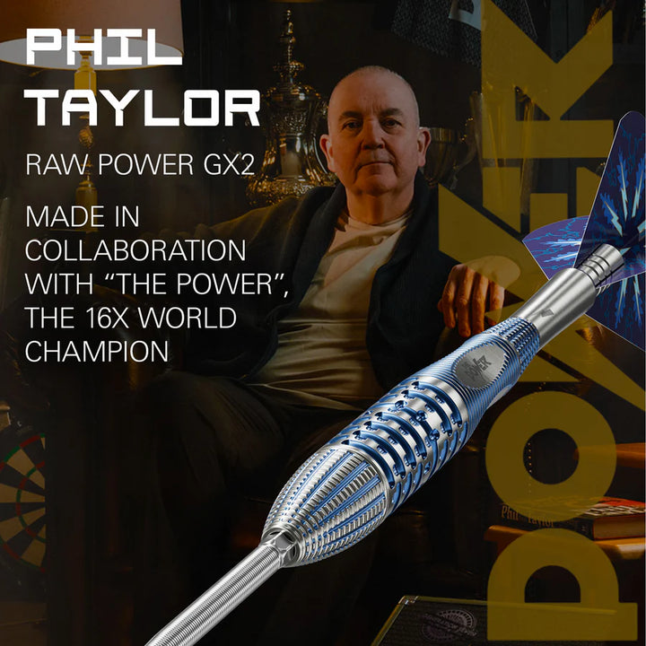 Power Gx2 Steel Tip Darts - 95% Tungsten