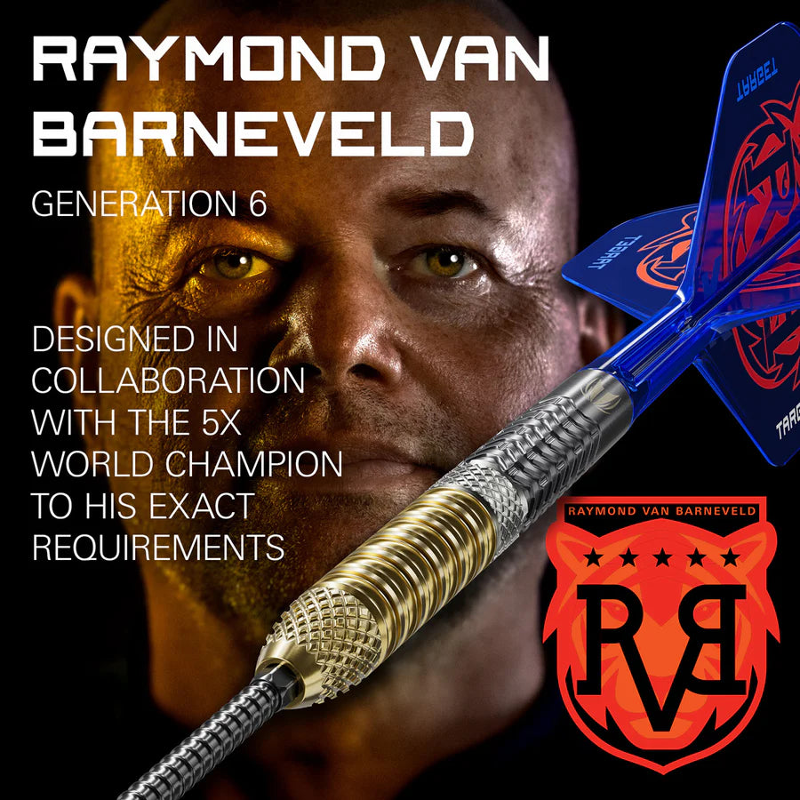 RVB Gen 6 Steel Tip Darts - 95% Tungsten