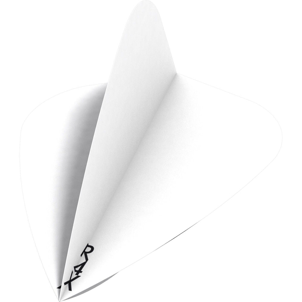 Ruthless R4X Dart Flights Kite — white flight design