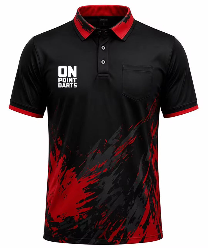 On Point Shirts Redline Black / XL darts apparel