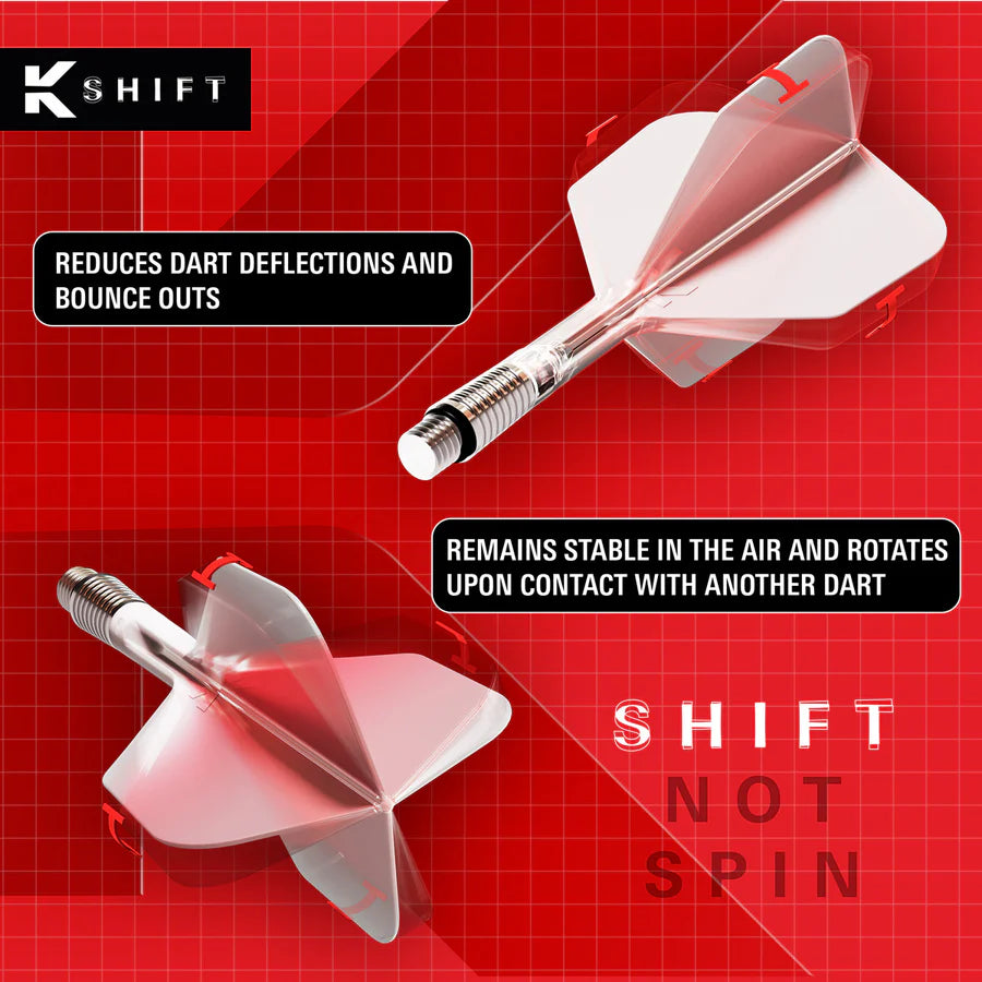Target K-Shift No.2 Integrated Flights & Shafts dart flights alternate product view