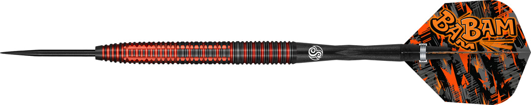 Shot Bradley Brooks Steel Tip Darts 90% Tungsten — assembled dart