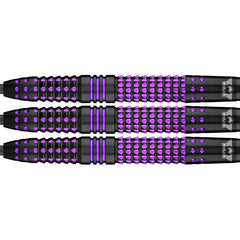 Bulls Lerena Rietbergen Steel Tip Darts 90% Tungsten — three dart barrels