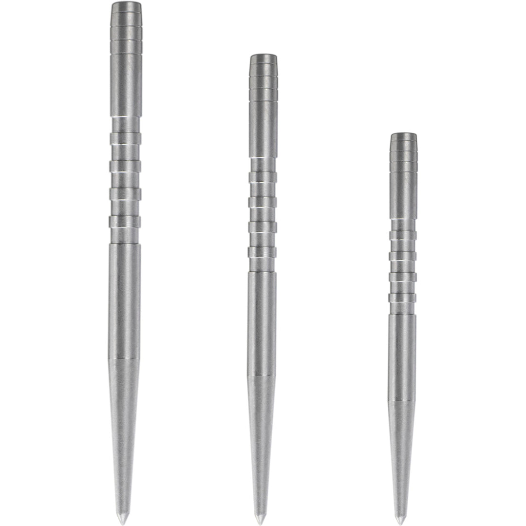 Condor Beak Steel Tip Points — silver points in different lengths
