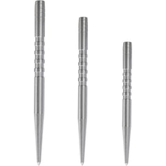 Condor Beak Steel Tip Points — silver points in different lengths