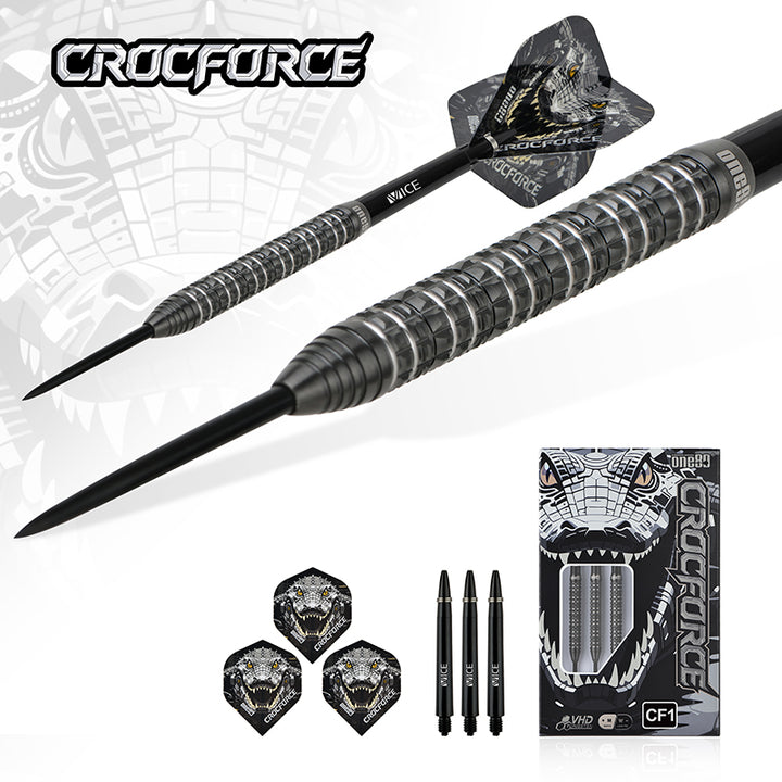 Crocforce CF1 Steel Tip Darts - 90% Tungsten