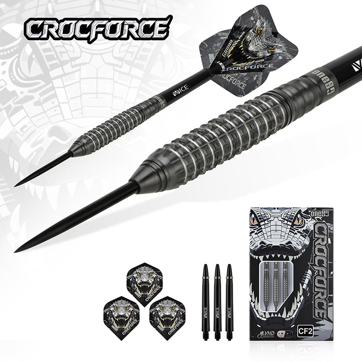 Crocforce CF2 Steel Tip Darts - 90% Tungsten