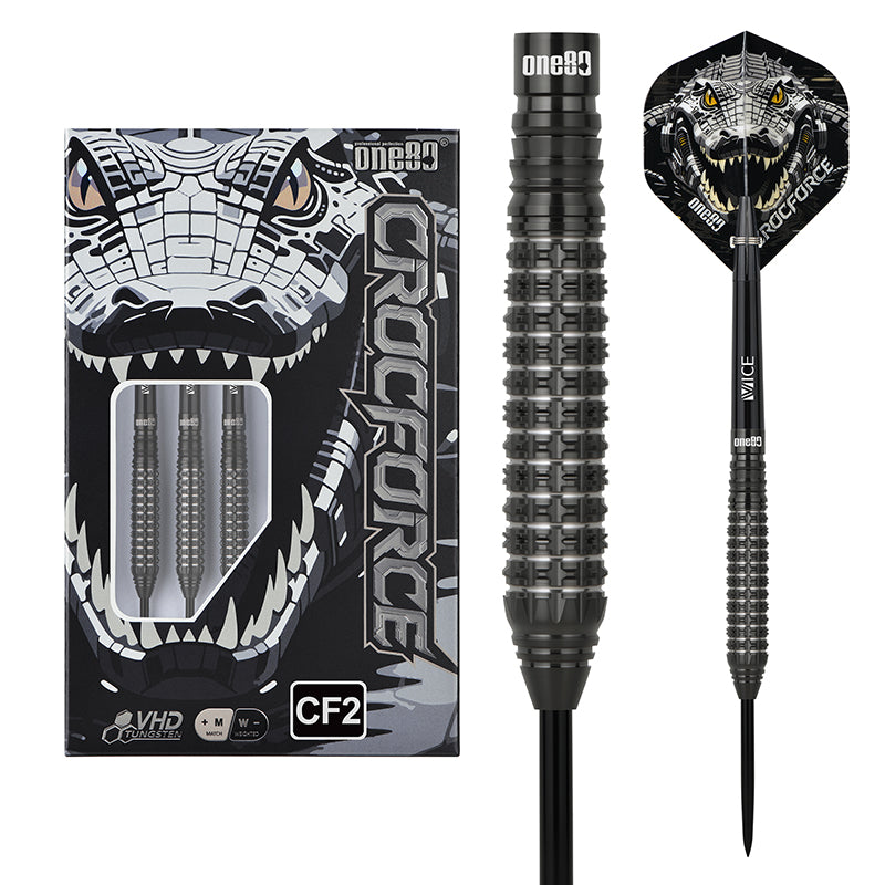 Crocforce CF2 Steel Tip Darts - 90% Tungsten