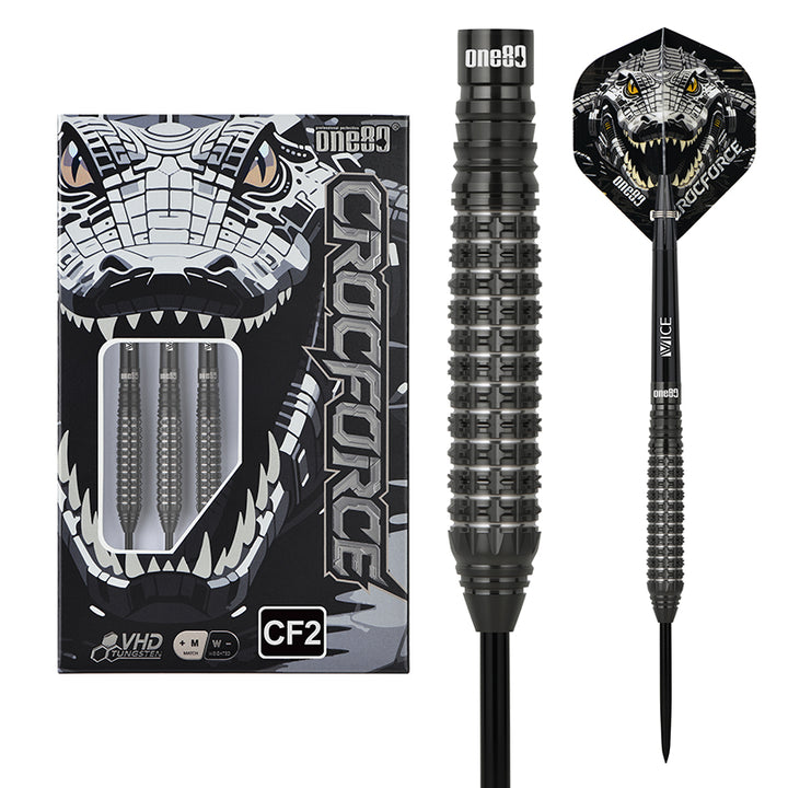 Crocforce CF2 Steel Tip Darts - 90% Tungsten