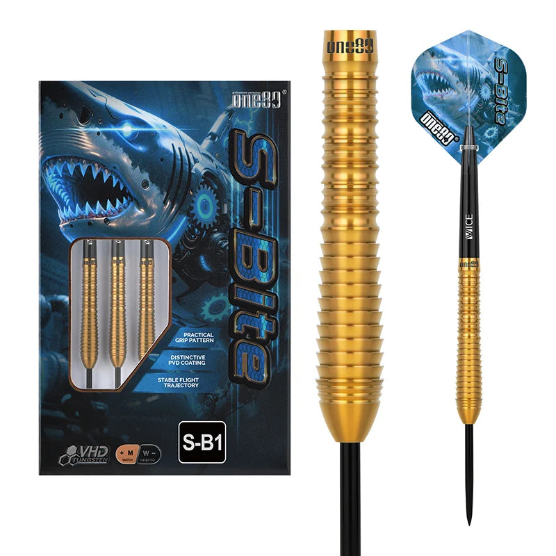 S-Bite B1 Steel Tip Darts - 90% Tungsten