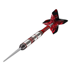 DW Darts Piranha Razor 01 Steel Tip Darts 90% Tungsten — assembled dart
