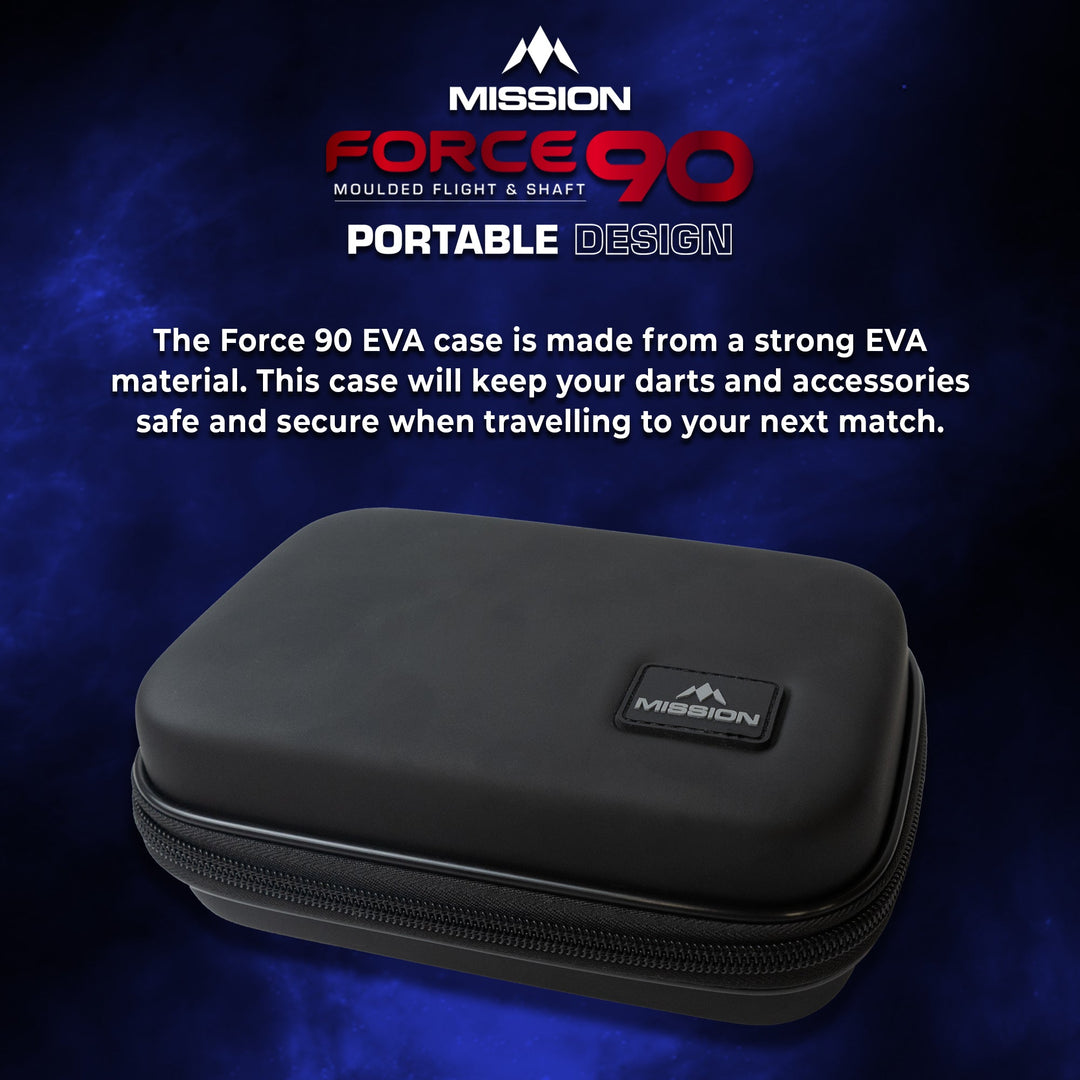 Mission Force 90 Dart Case — case storage features