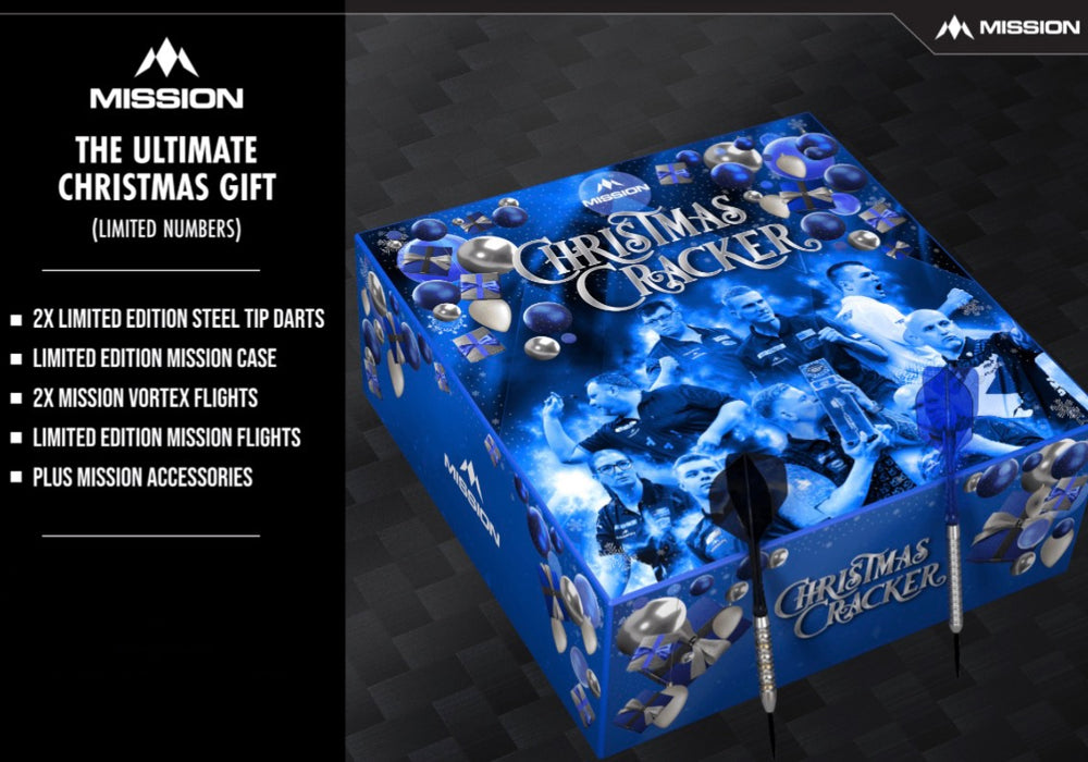Mission Christmas Cracker - Limited Edition Gift Set steel tip darts