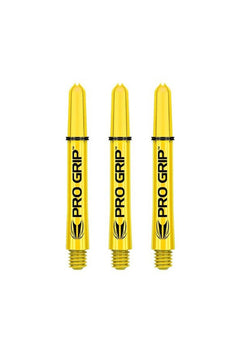 Target Pro Grip Dart Shafts Multipack - Yellow Yellow / Short
