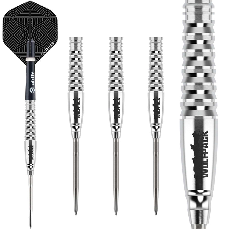 Wolfpack W8 Steel Tip Darts - 90% Tungsten from On Point Darts