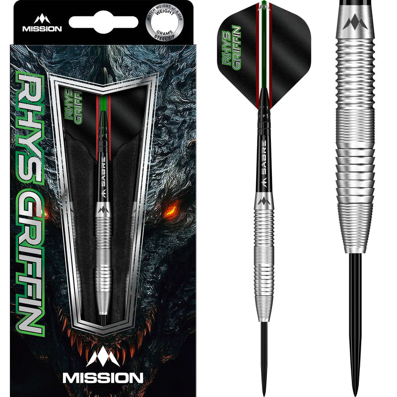 Rhys Griffin Steel Tip Darts - 95% Tungsten from On Point Darts