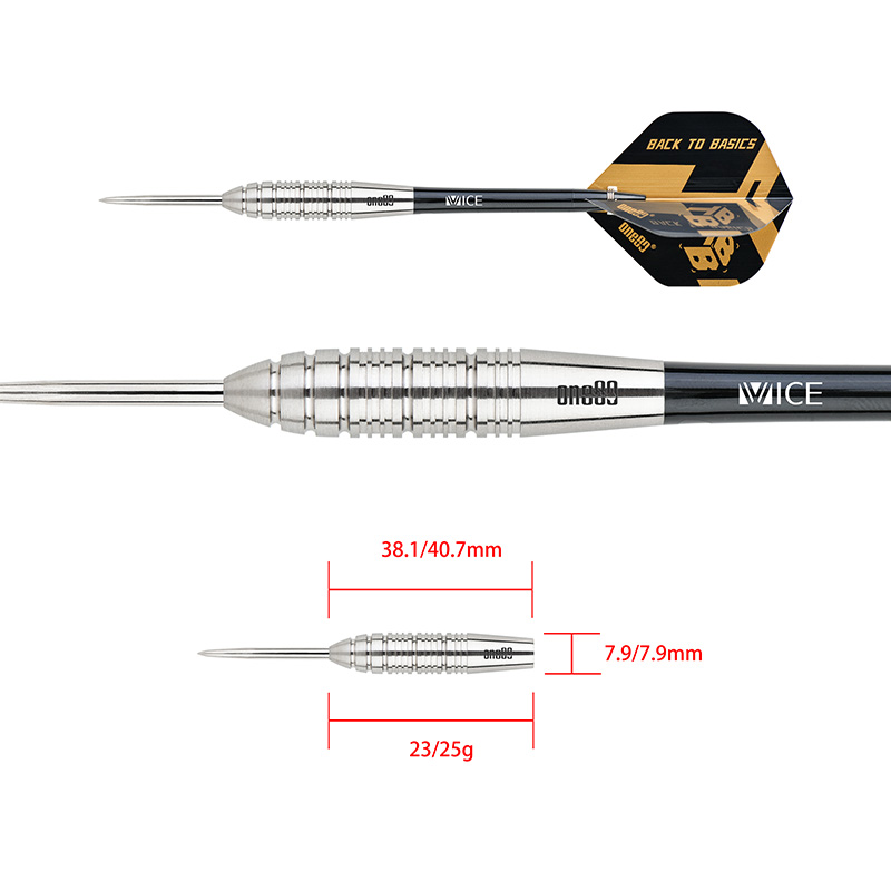 Back To Basics Jls Steel Tip Darts - 90% Tungsten from On Point Darts