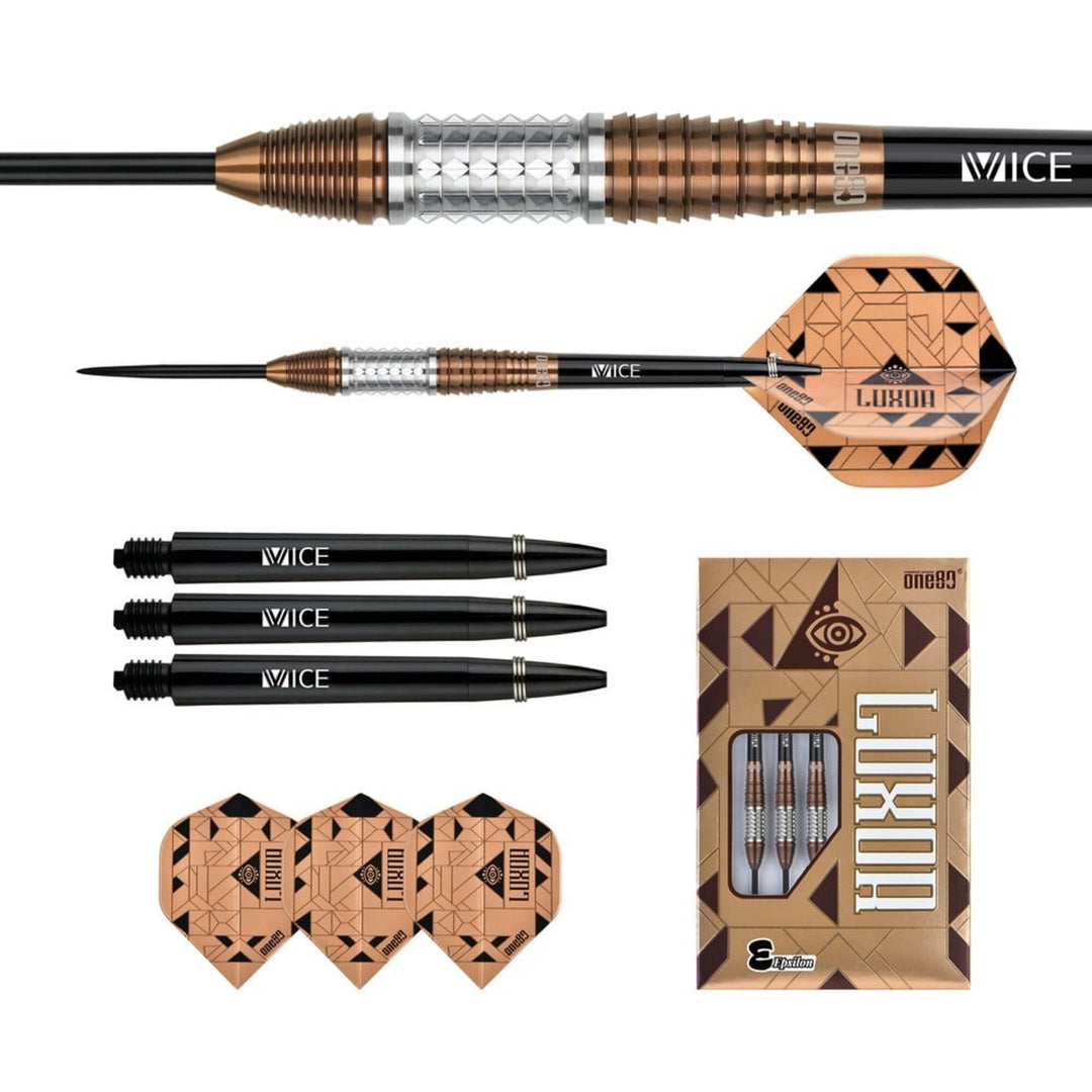 Luxor Epsilon Steel Tip Darts - 90% Tungsten