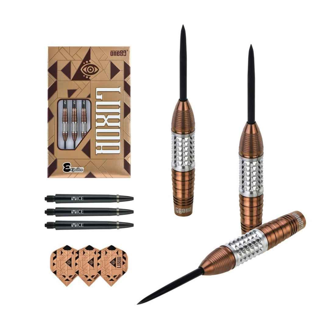 Luxor Epsilon Steel Tip Darts - 90% Tungsten